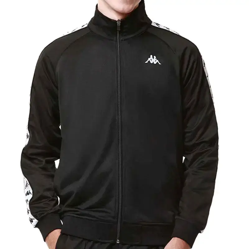 Kappa Muški gornji deo trenerke 222 Banda Anniston Slim, Crni