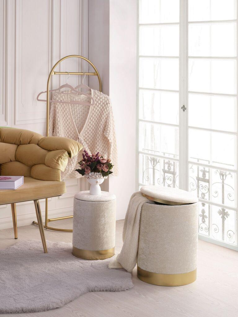 Aberto Desig Set taburea  Comfort, 2 dela, Bež