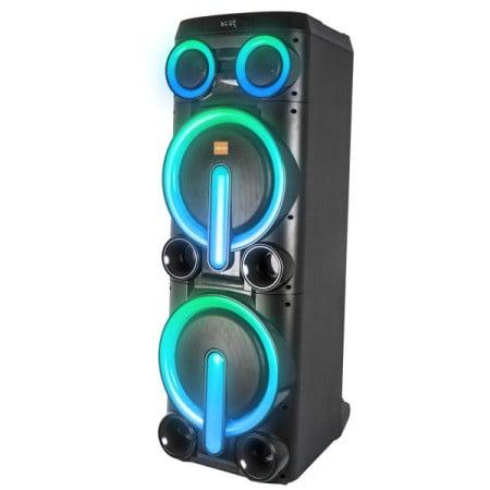 Mikado Zvučnik MD-103KP, 200W, 12V, 14000mAh, USB, Bluetooth, micro SD, Crni