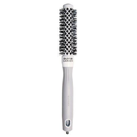 Olivia Garden Profesionalna četka za feniranje Expert Blowout Shine White&Grey, 20 mm
