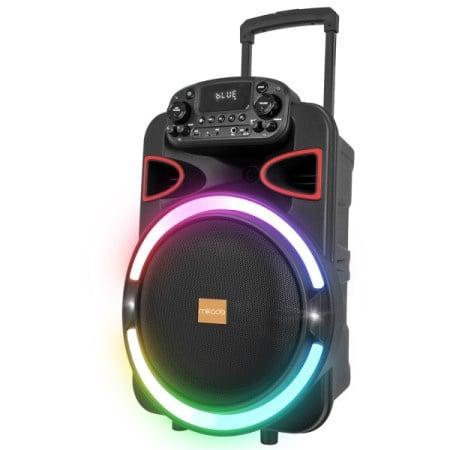 Mikado Zvučnik MD-80KP, 40W, 3600mAh, 3.5mm, USB, Bluetooth, micro SD, Crni