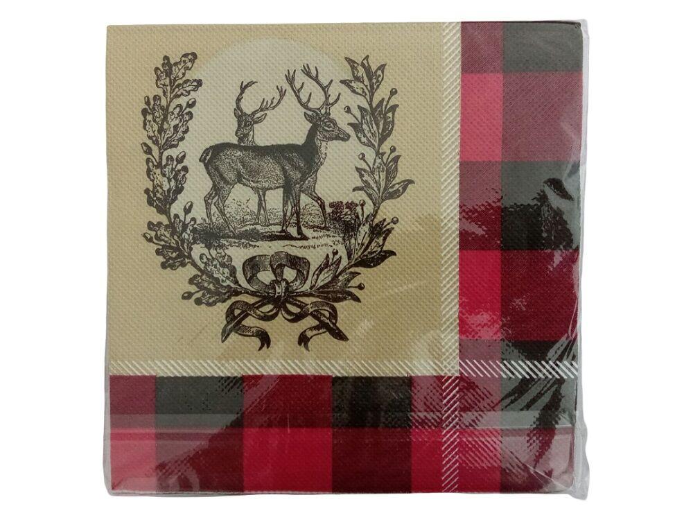 Dekor salvete Jelen, Šarene