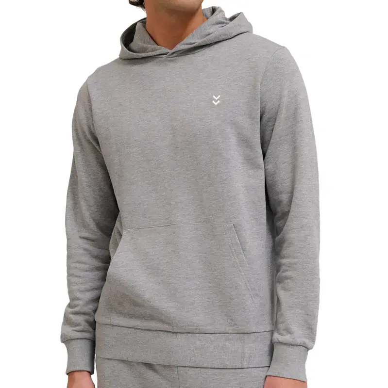 Hummel Muški duks Hmlpulse Sweat Hoodie, Sivi