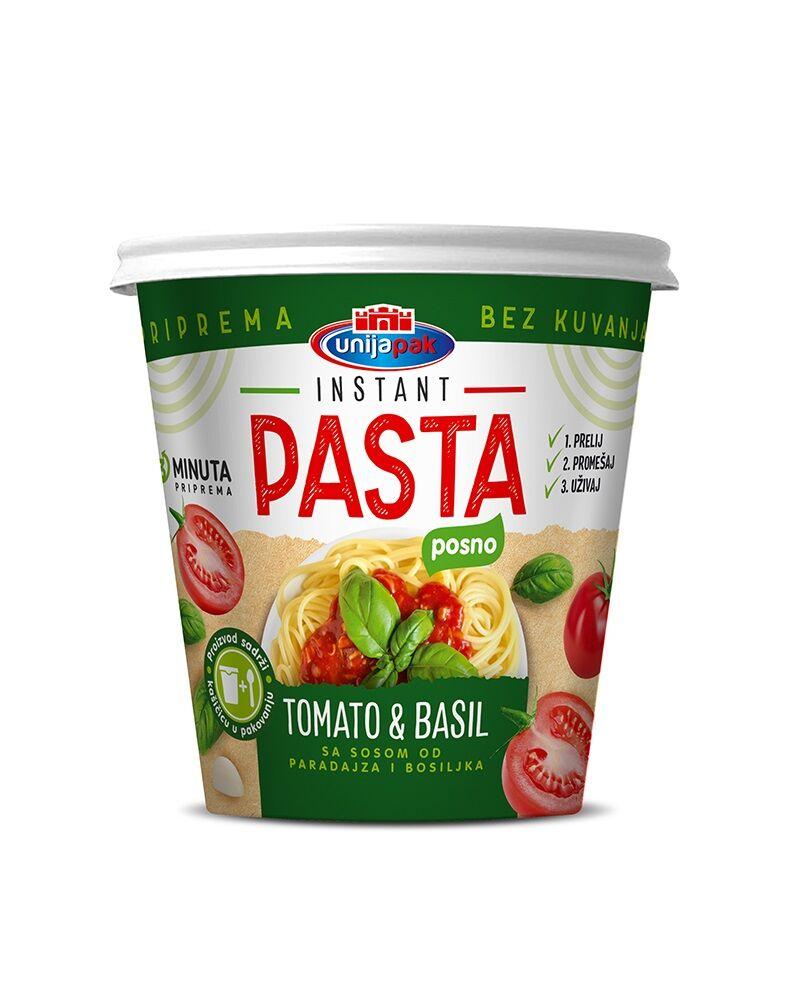 Unp Instant Posna pasta Paradajz i bosiljak 65g