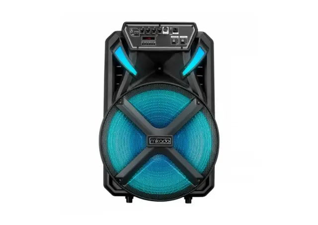 Mikado Zvučnik MD-BT123, 30W, USB, Bluetooth, micro SD + mikrofon, Crni