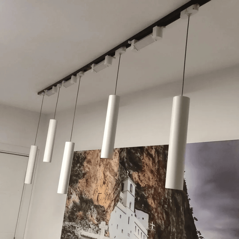 Šinska rasveta 2m, Sa 5 visilica, 4 linijske rasvete, 10W