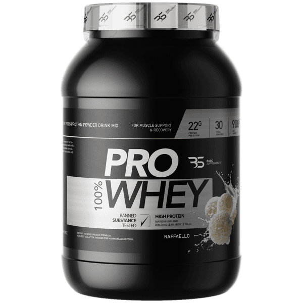 Basic Supplements Pro Whey Protein, Rafaelo, 908g