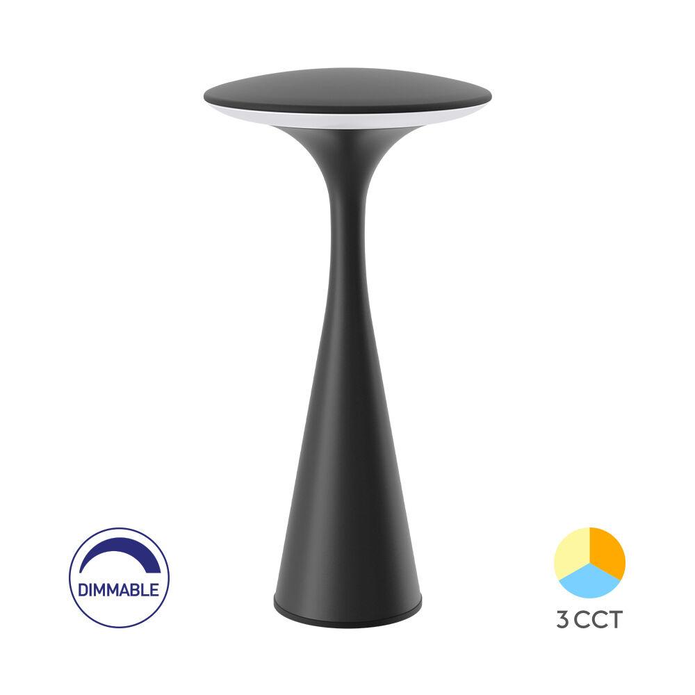 Braytron Stona lampa BRY-TOWER-2-CRNA-3U1-PUNJIVA