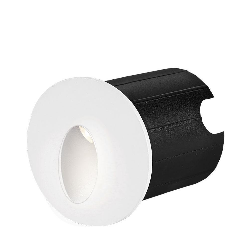 Braytron Zidna baštenska svetiljka BRY-A-OKRUGLA-BELA-2W-3000K-IP65