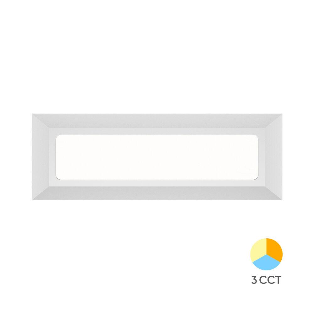 Braytron Zidna svetiljka BRY-VEKTA-B-RCT-BELA-5W-3IN1-IP65