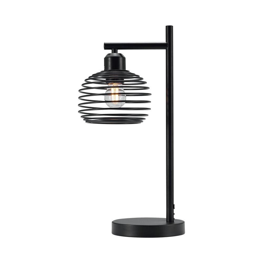 Braytron Dekorativna stona svetiljka BRY-W008T-1H-1xE27-CRNA