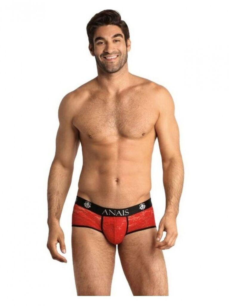 Muški sexy veš Brave Brief, Crveni