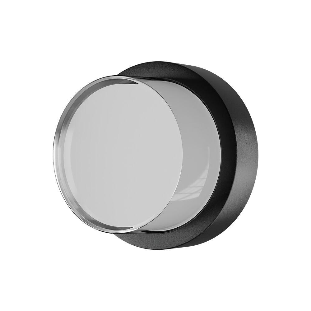 Braytron Zidna baštenska svetiljka BRY-G2-OKRUGLA-CRNA-15W-4000K-IP65