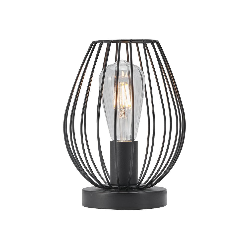 Braytron Dekorativna stona svetiljka BRY-W005T-1H-1xE27-CRNA