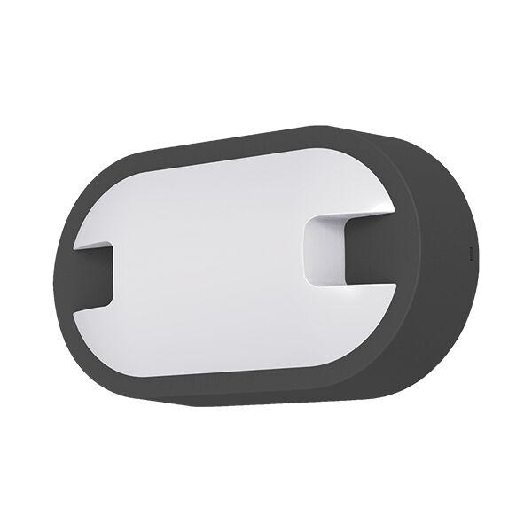 Braytron Zidna baštenska svetiljka BRY-D-ELIPSA-SIVA-15W-3000K-IP65