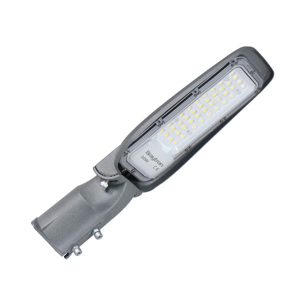 Braytron LED ulična svetiljka BRY-ST89-30W-SIVA-6500K-IP66