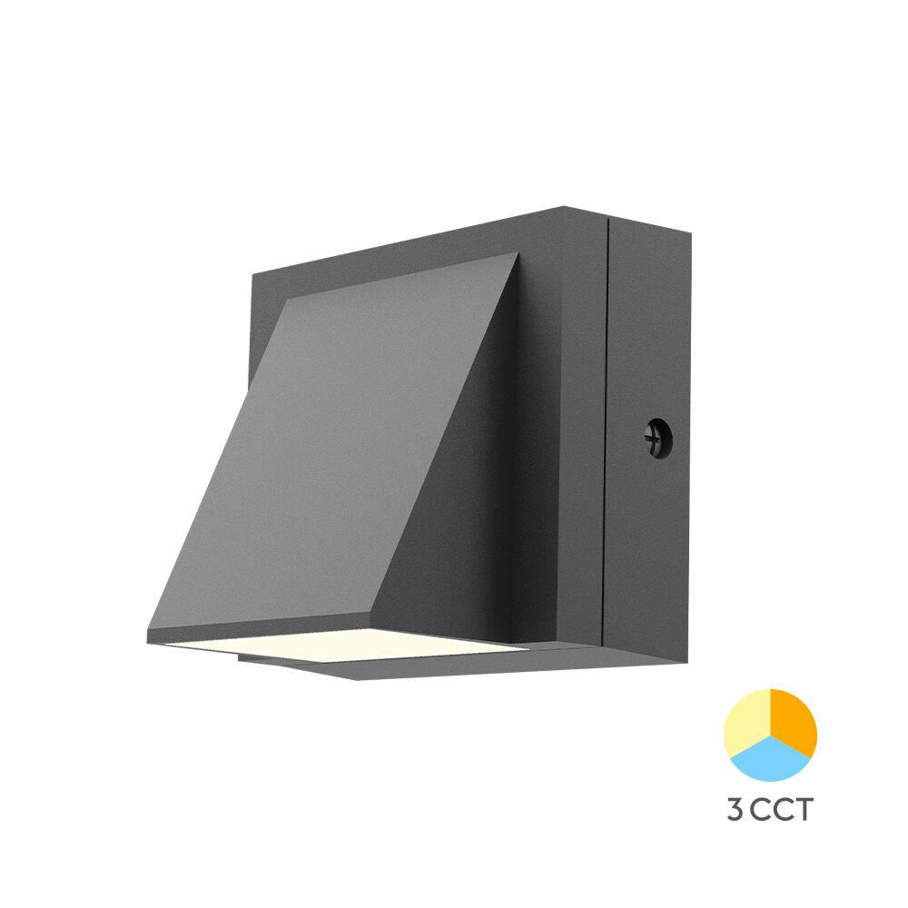 Braytron Zidna svetiljka BRY-VEKTA-C-WL.1-SIVA-1x6W-3IN1-IP65
