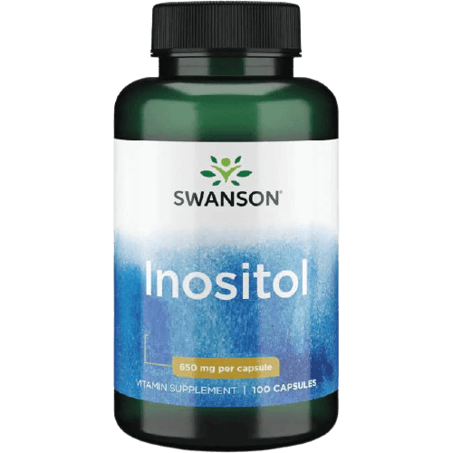 Swanson Inozitol, 650mg, 100 kapsula