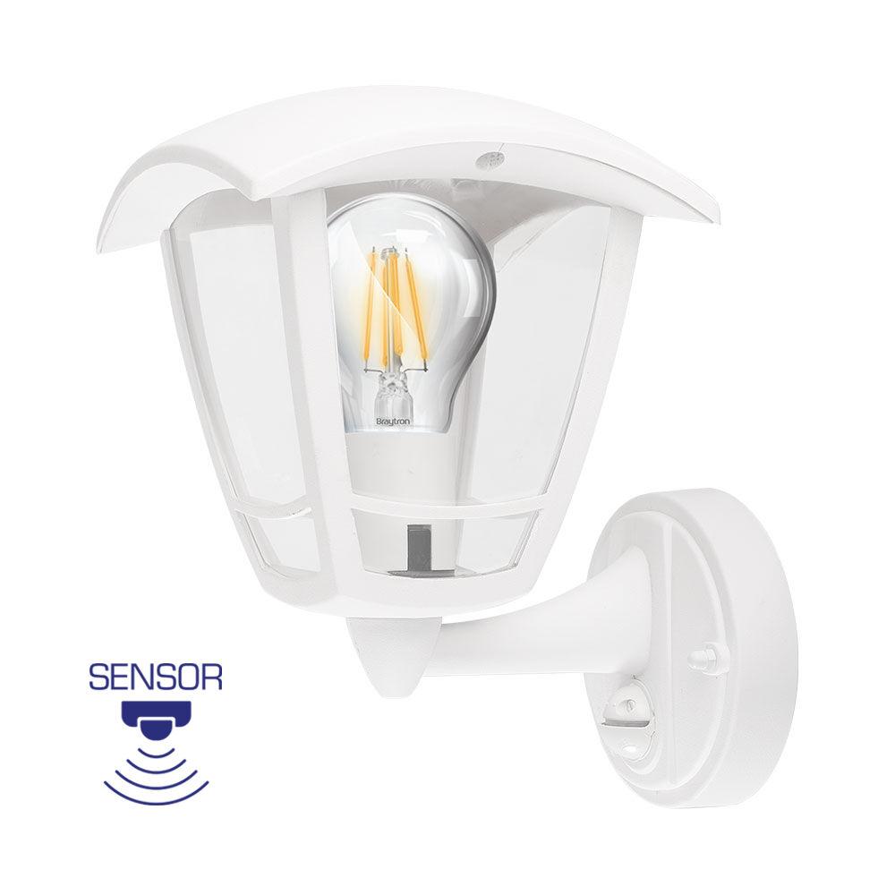 Braytron Zidna baštenska svetiljka BRY-BERLIN_WL.S-BELA-E27-IP44