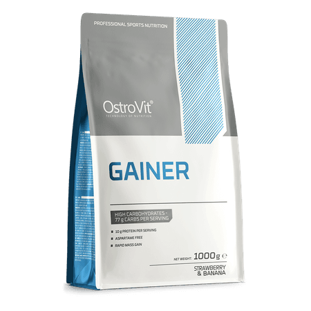 OstroVit Gainer, Jagoda i banana, 1kg