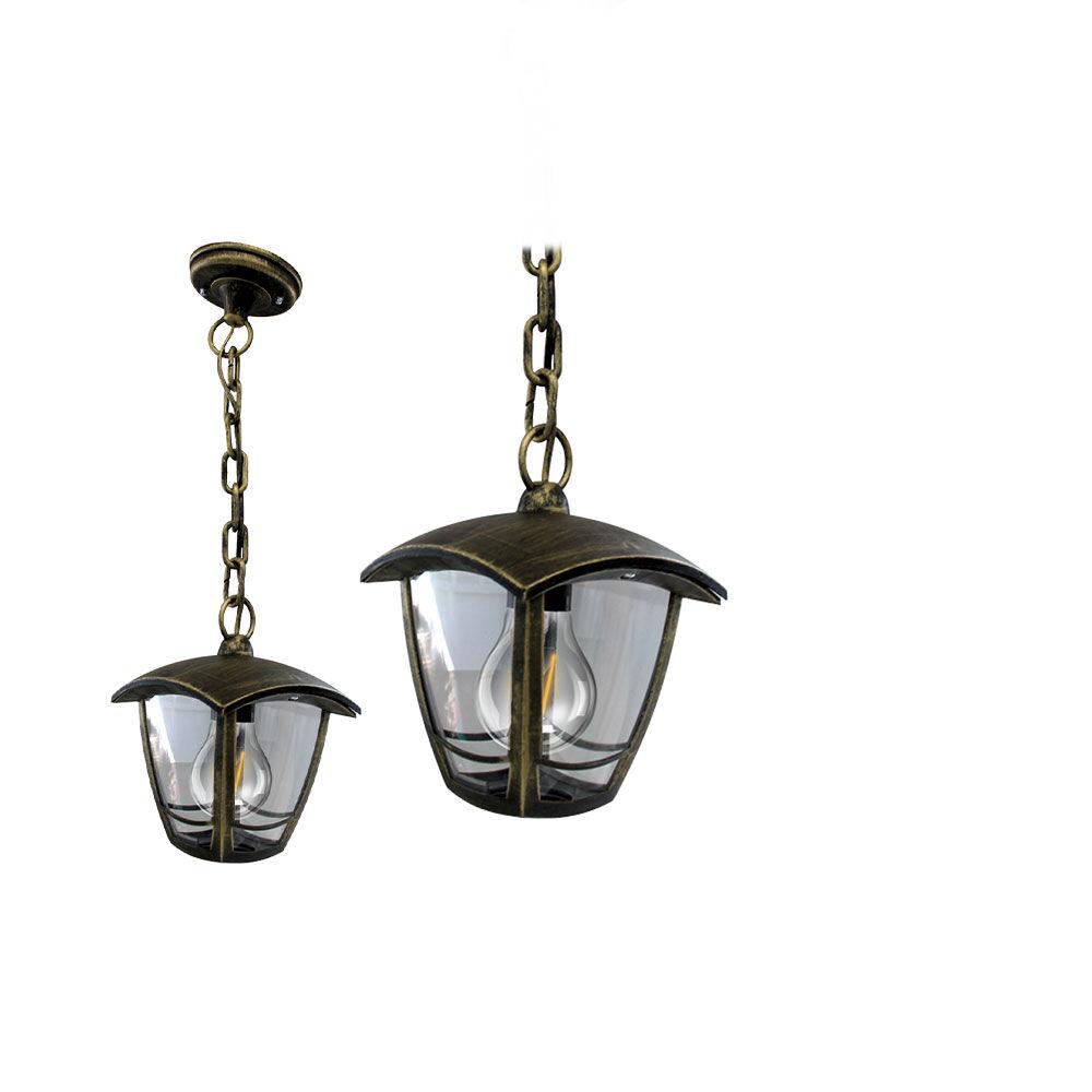 Braytron Zidna baštenska svetiljka BRY-BERLIN_WL.H-800mm-BRONZA-E27-IP44