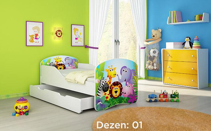 Acma Dečiji krevet sa dodatnom fiokom, 180x80cm