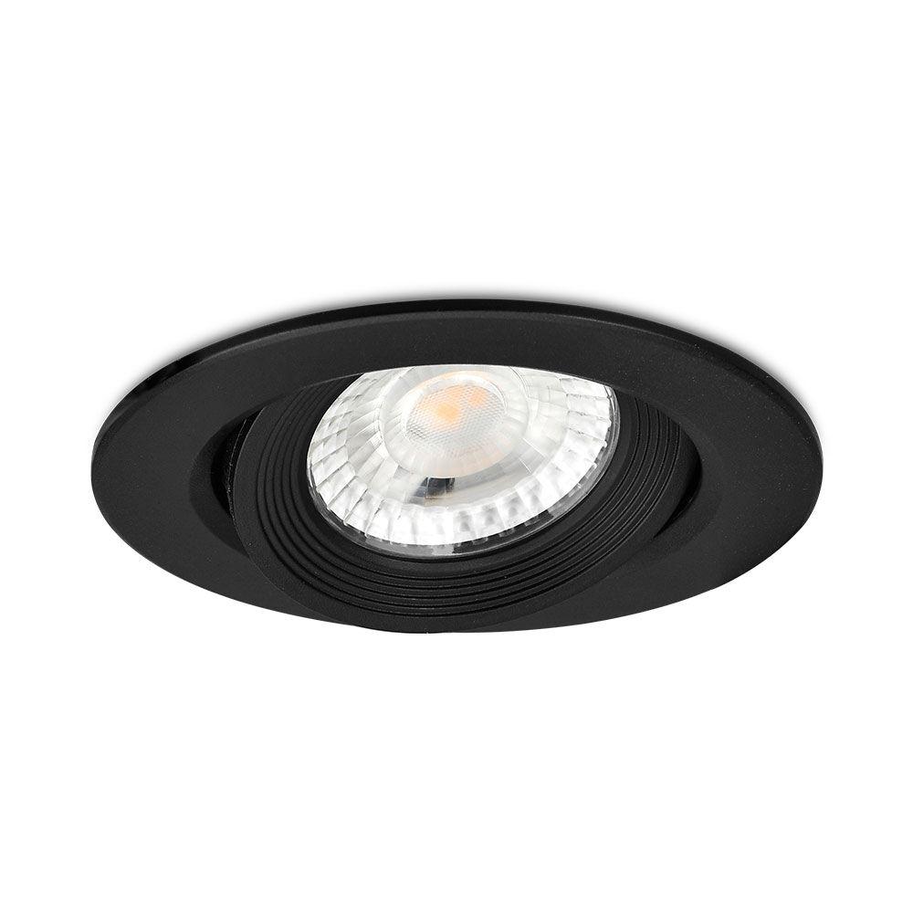 Braytron LED spot svetiljka BRY- G1-5W-OKRUGLA-CRNA-3000K