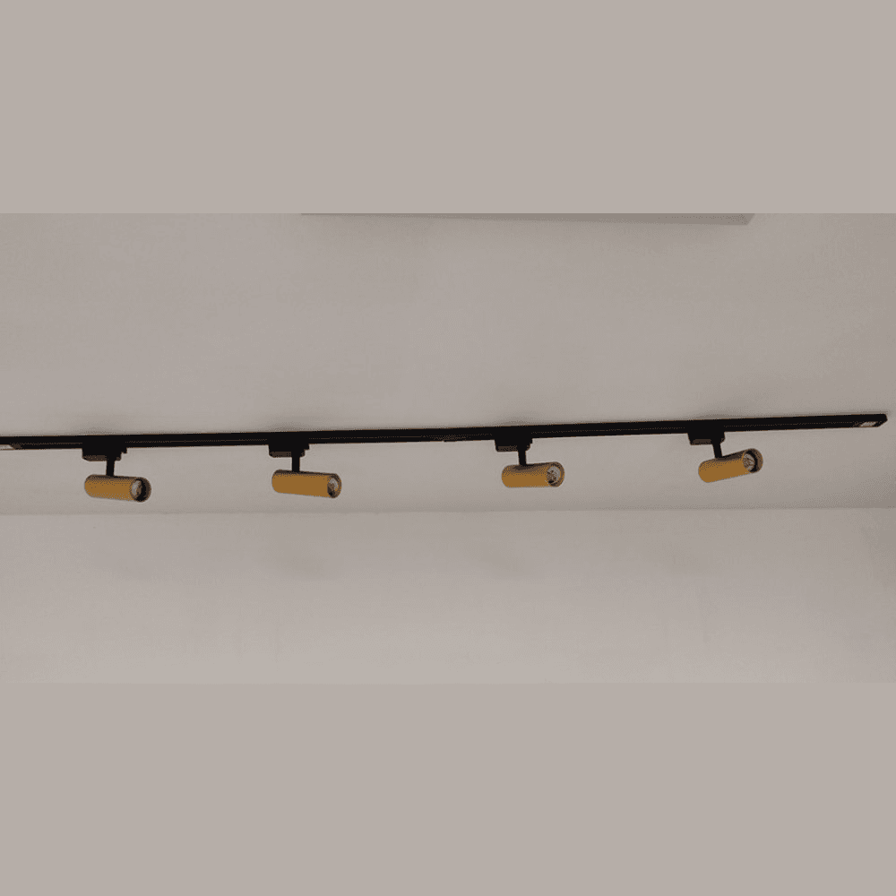 Šinska rasveta 2m, Sa 4 topa, Zlatna boja