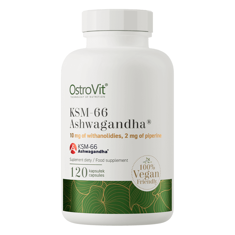 OstroVit KSM-66 Ašvaganda, 120 kapsula