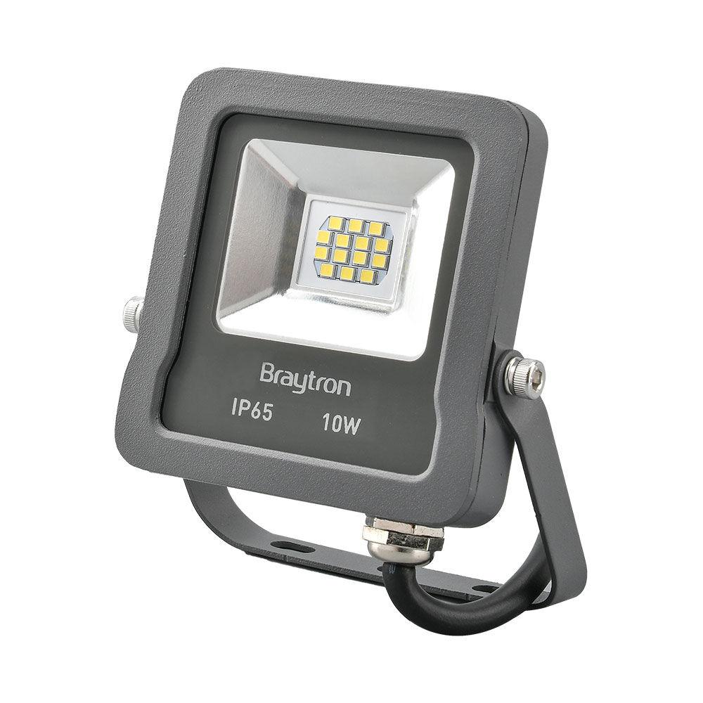 Braytron LED reflektor BRY-FLOOD-SL-10W-GRY-6500K-IP65