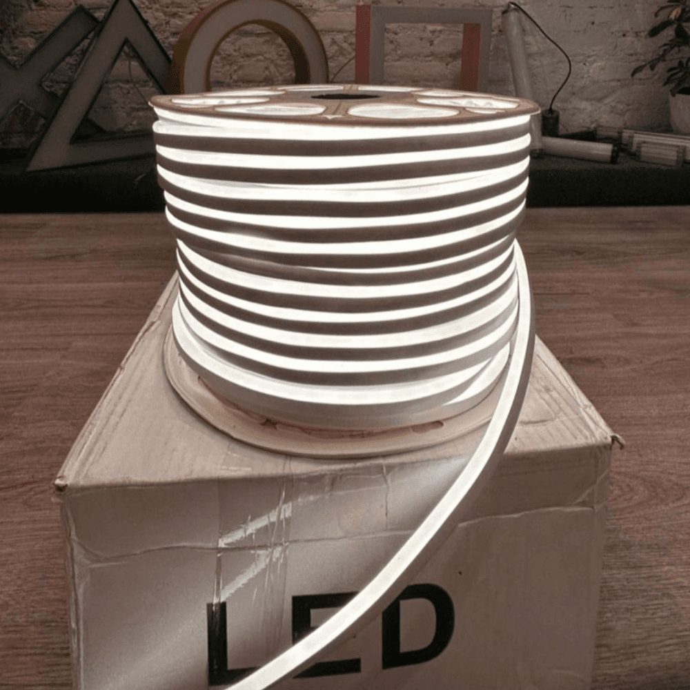 Neon traka 220v, 1 m, Bela