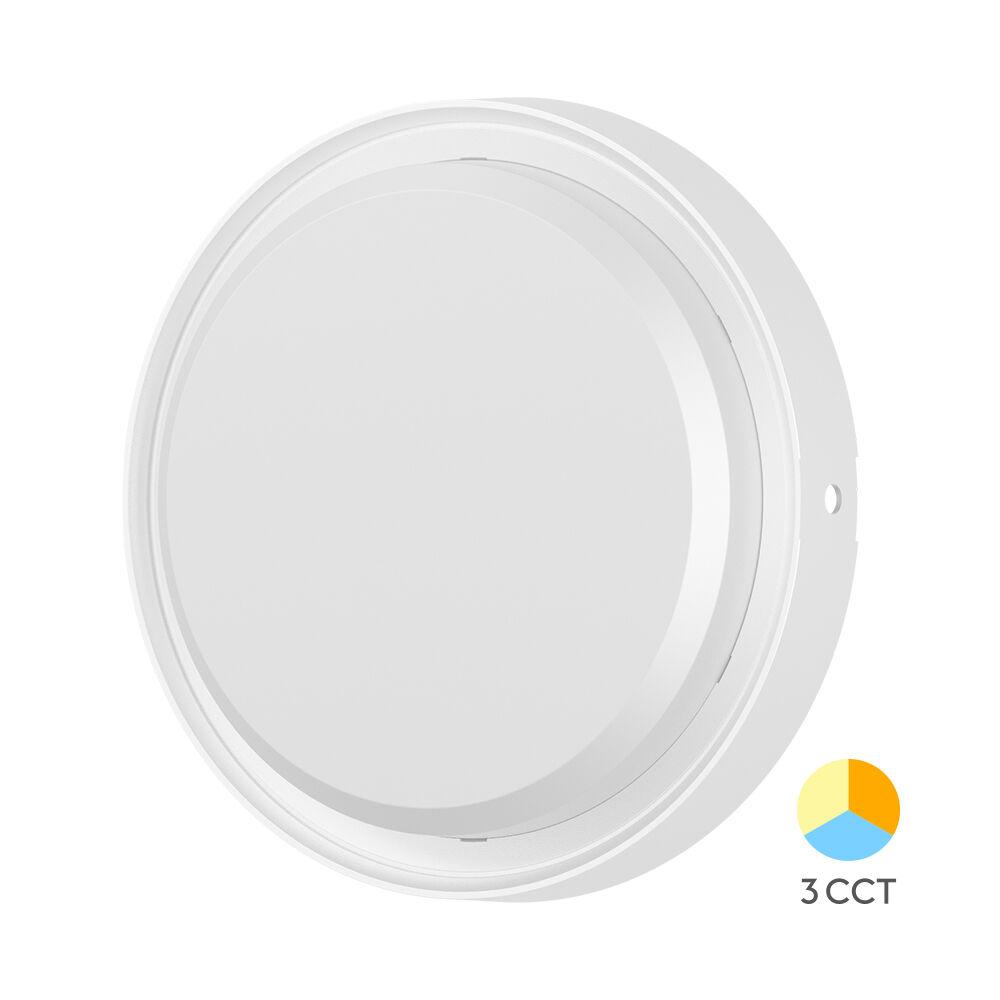 Braytron LED Brodska lampa BRY-BULKHEAD-18W-KRUG-BELA-3U1-IP65