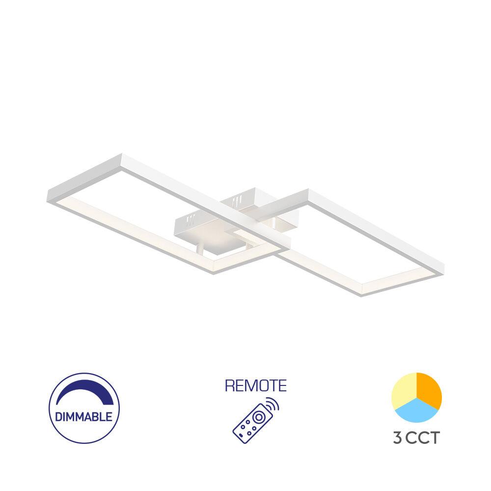 Braytron LED plafonjera BRY-NELA-SS1-RND-BELA-40W-REMOTE-IP20