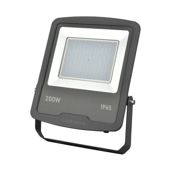 Braytron LED reflektor BRY-FLOOD-SL-200W-GRY-3000K-IP65