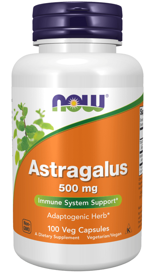 Now Astragalus, 500mg, 100 kapsula