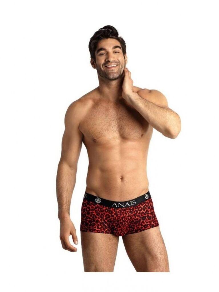 Muški sexy veš Tribal Boxer, Crno-crvene