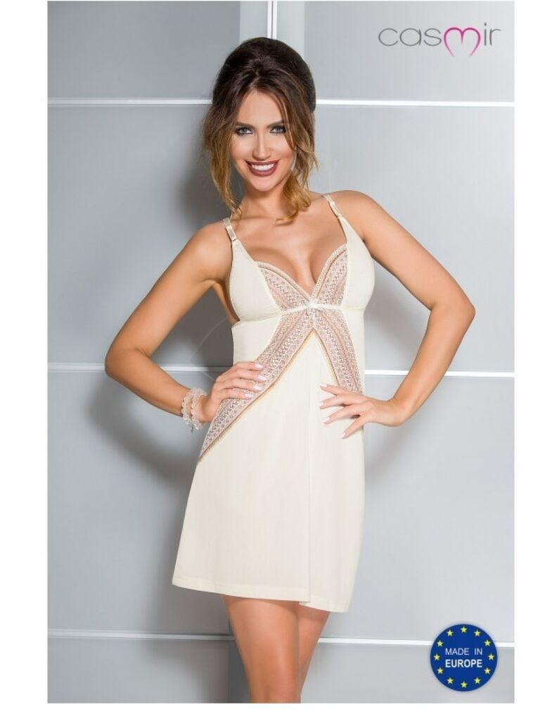 Ženska sexy haljina Connie, Bež