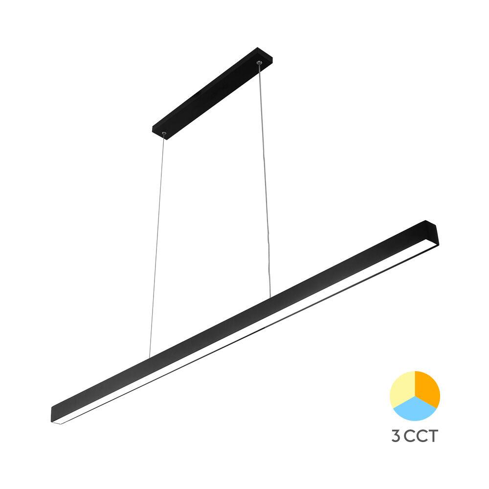 Braytron LED visilica BRY-LINA-LN-2540-CRNA-30W-3U1