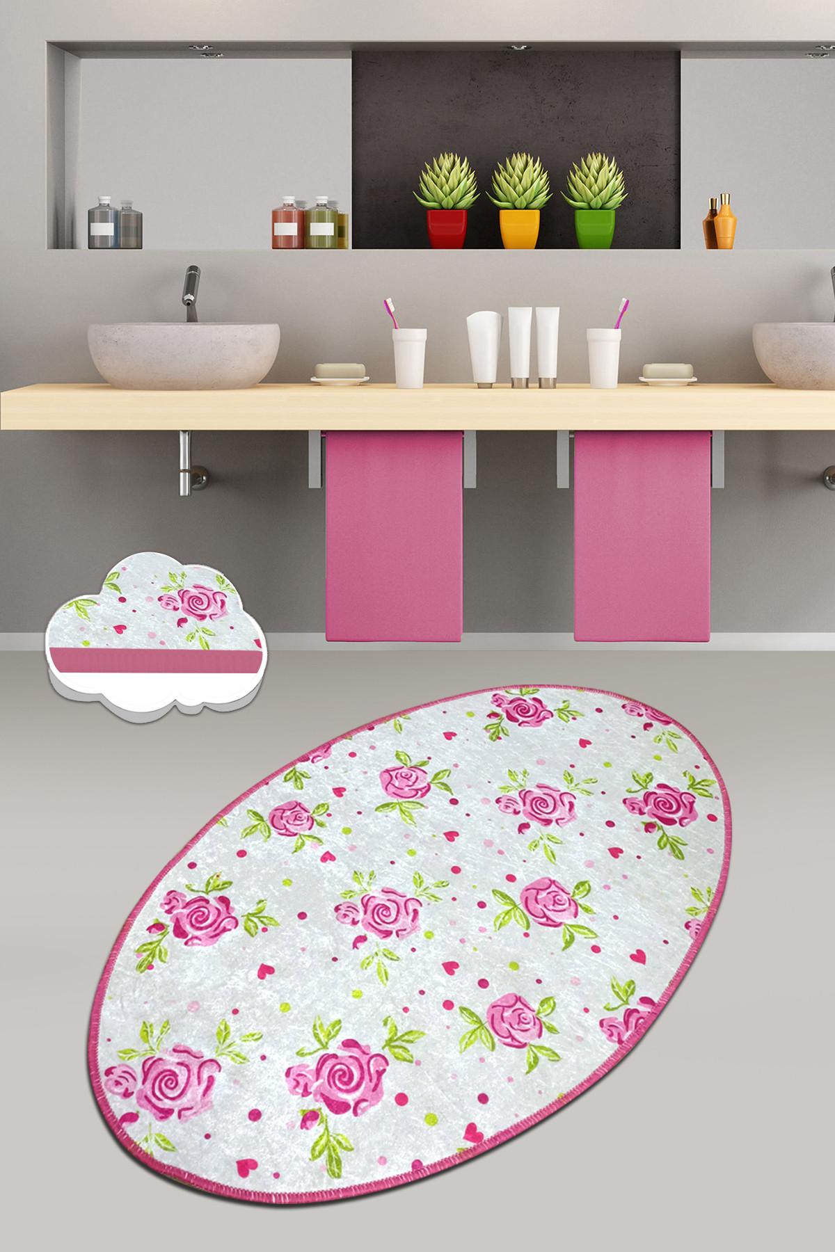 L'essentiel Maison Prostirka za kupatilo 80x100cm Šarena