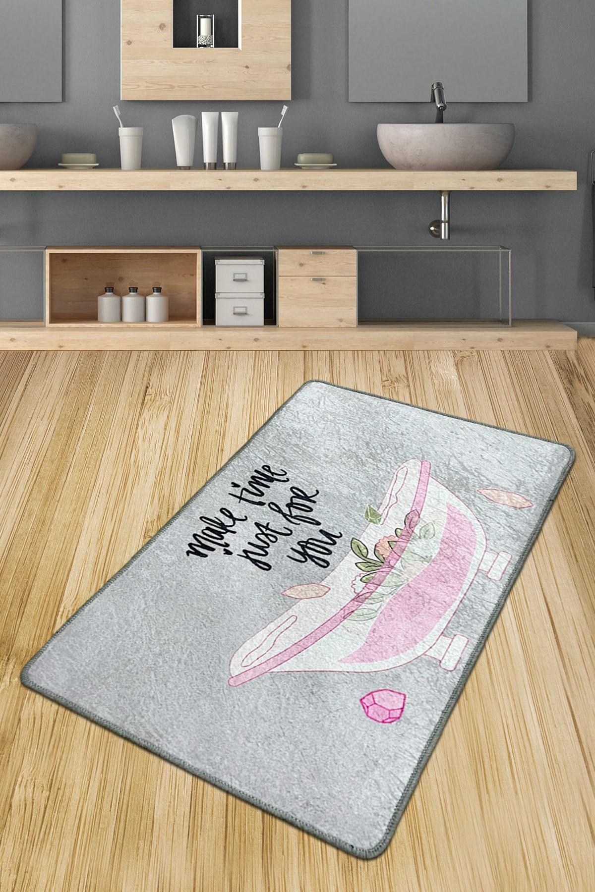 L'essentiel Maison Prostirka za kupatilo 70x120cm Šarena