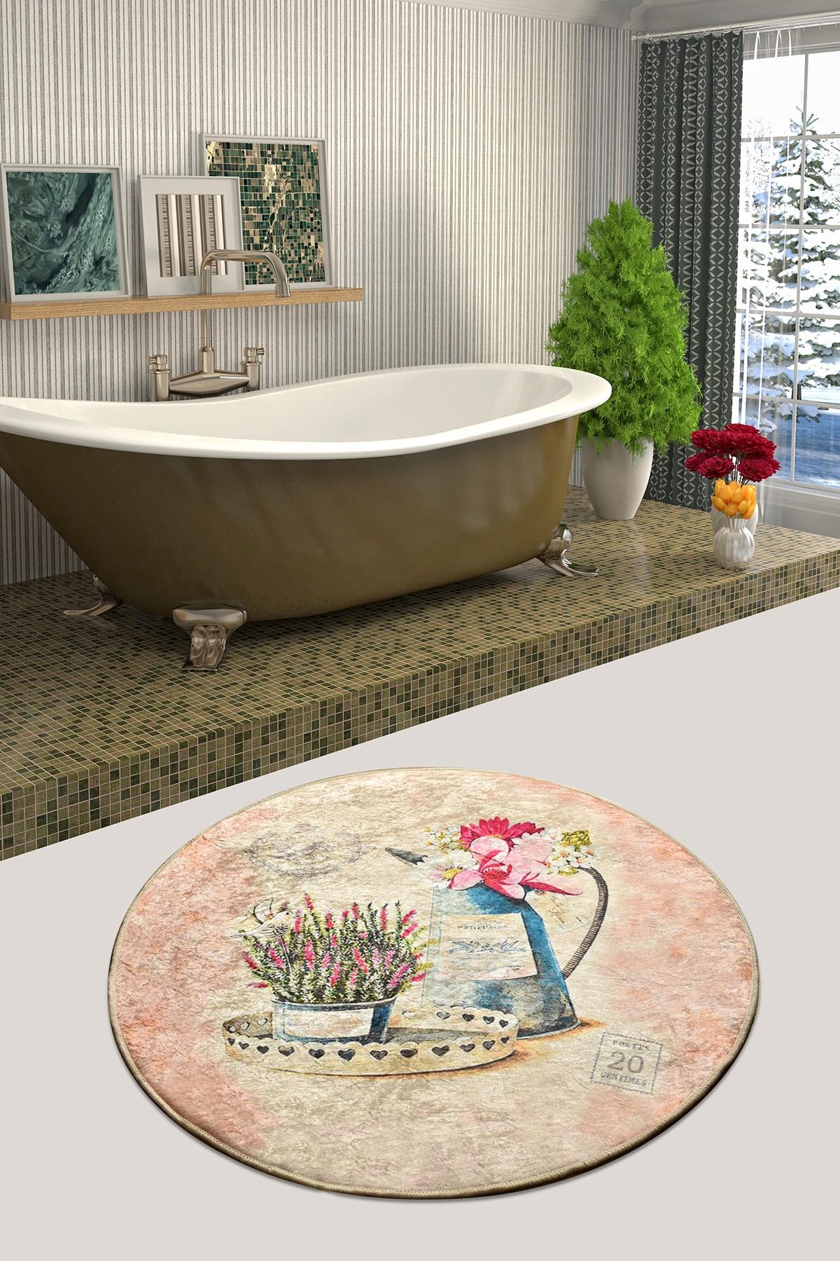 L'essentiel Maison Prostirka za kupatilo 100cm Šarena