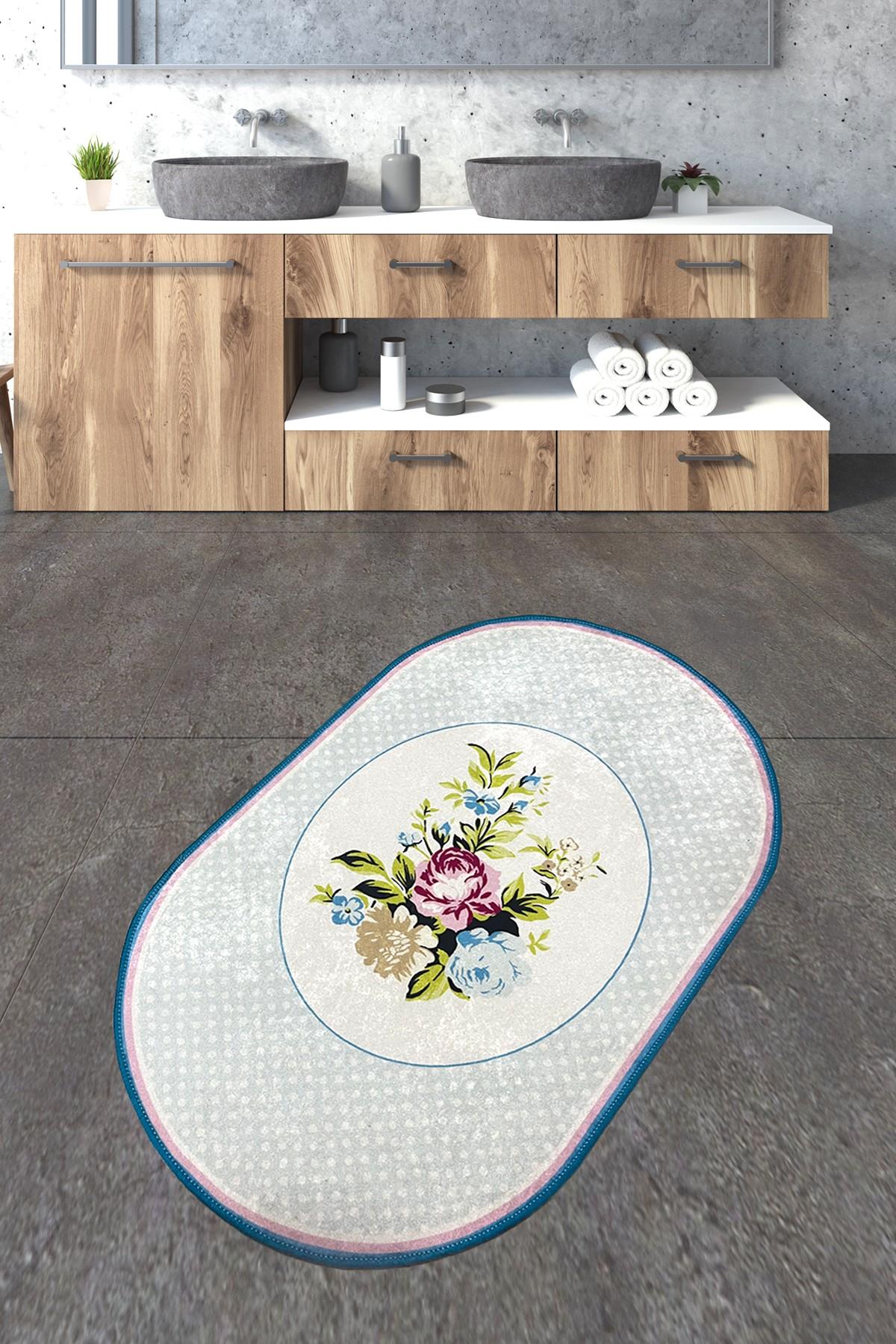 L'essentiel Maison Prostirka za kupatilo 70x120cm Šarena