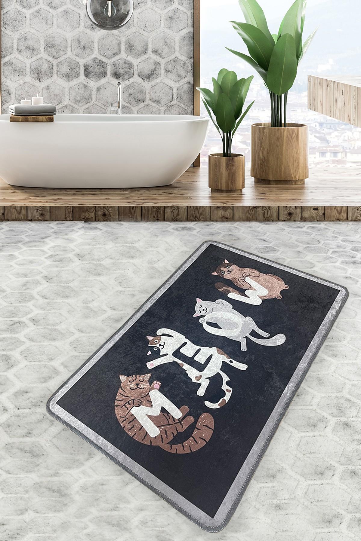 L'essentiel Maison Prostirka za kupatilo 70x120cm Šarena