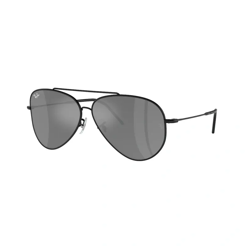 Ray Ban Naočare za sunce Aviator Reverse 0RBR0101S 002/GS 62, Crne