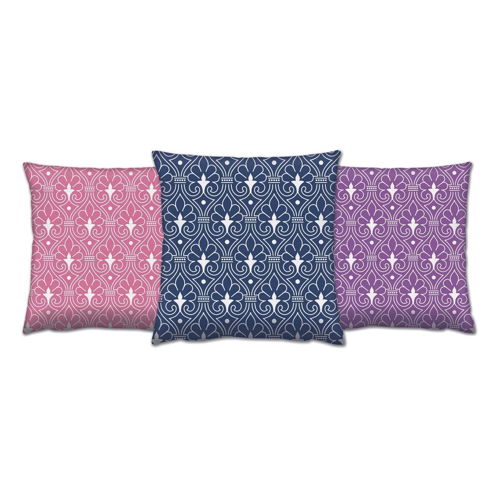 Aberto Design Set 3 jastuka 43x43cm Šareni