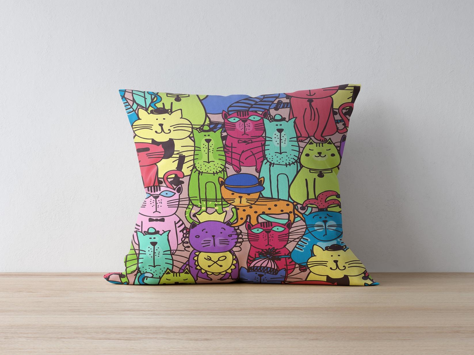 Aberto Design Jastučnica 43x43cm Šarena