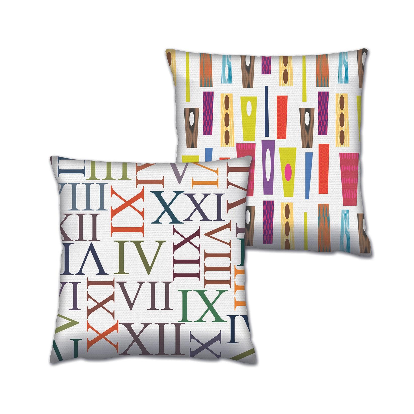 Aberto Design Set 2 jastuka 43x43cm Šareni