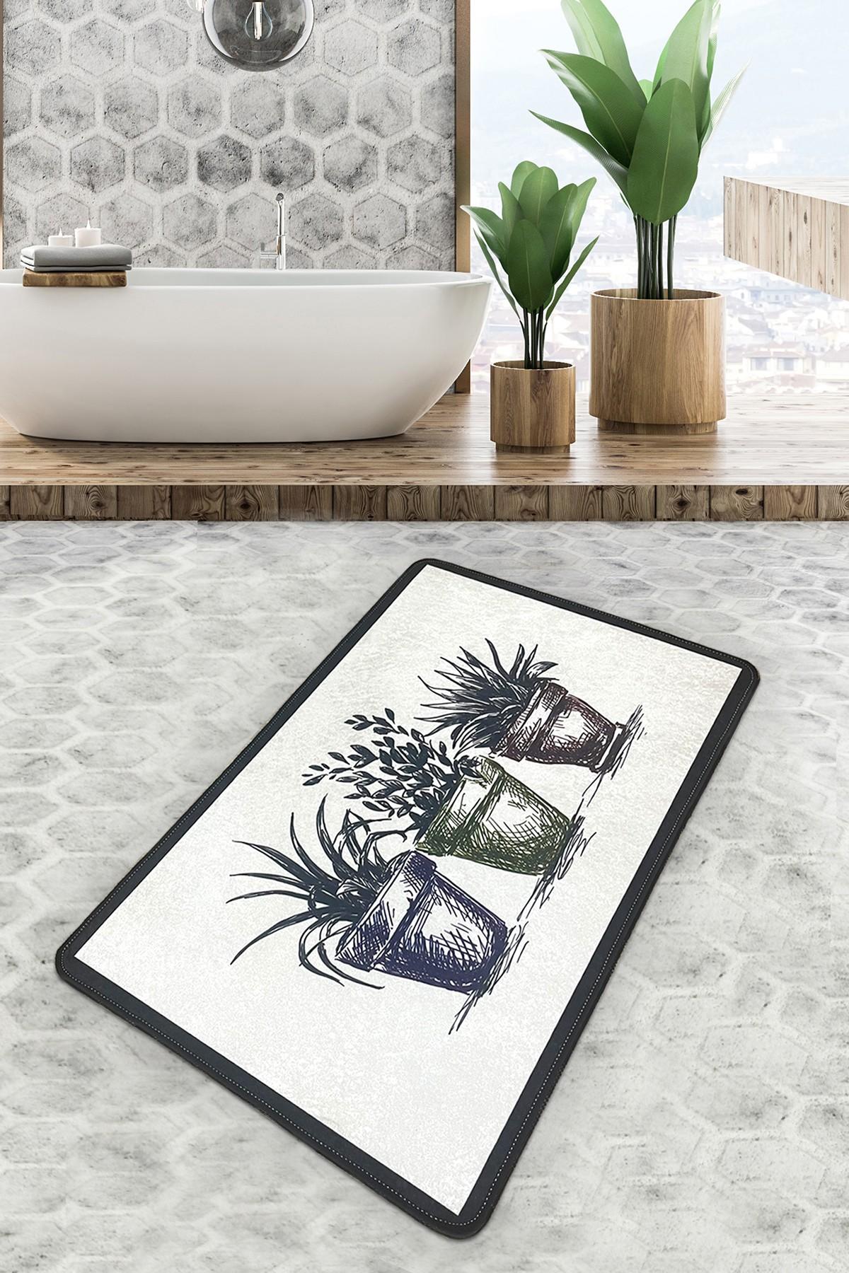 L'essentiel Maison Prostirka za kupatilo 70x120cm Šarena