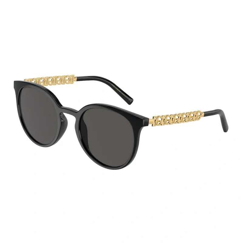 DOLCE & GABBANA Ženske naočare za sunce 0DG6189U 501/87 52, Crna