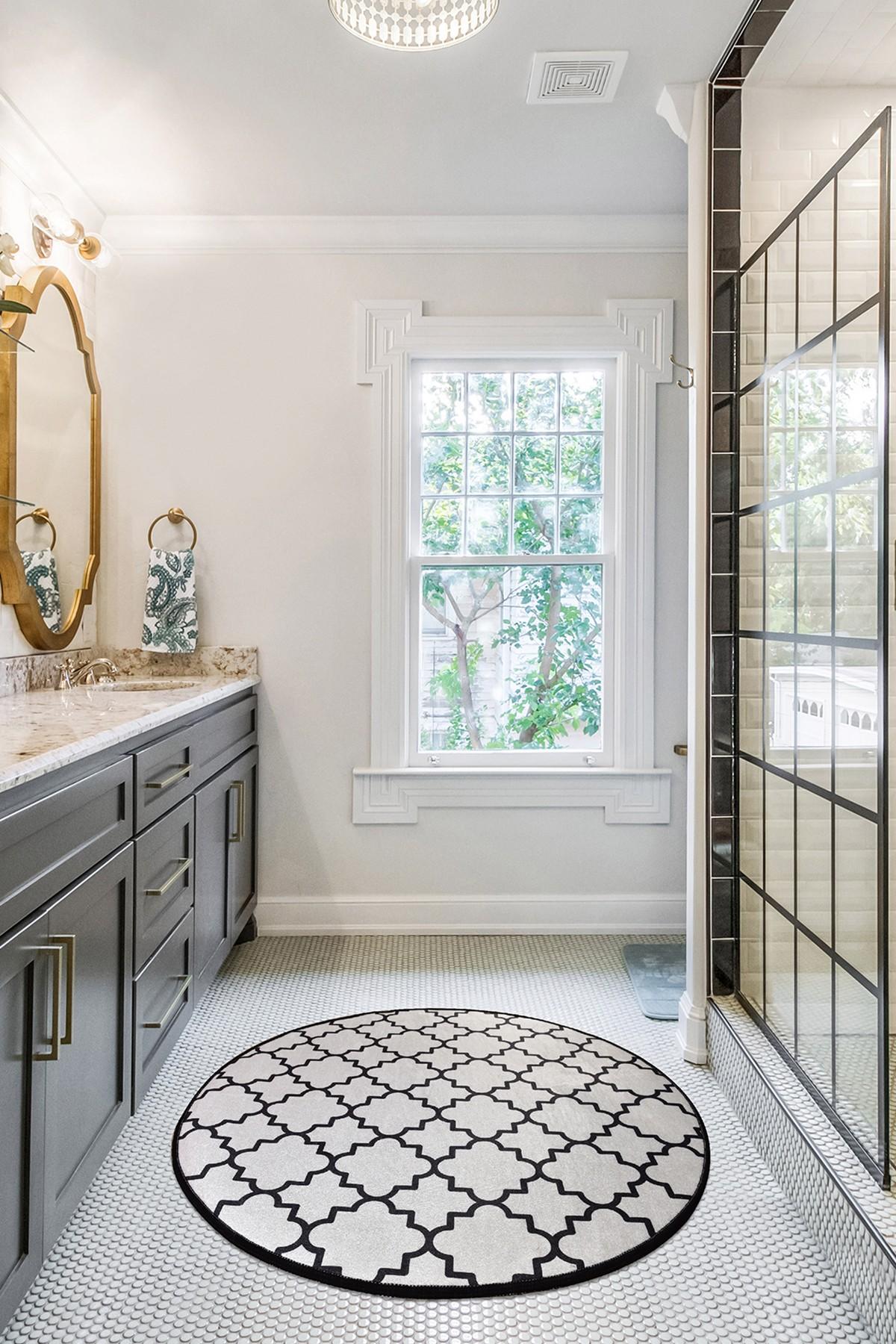 L'essentiel Maison Prostirka za kupatilo 140cm Šarena